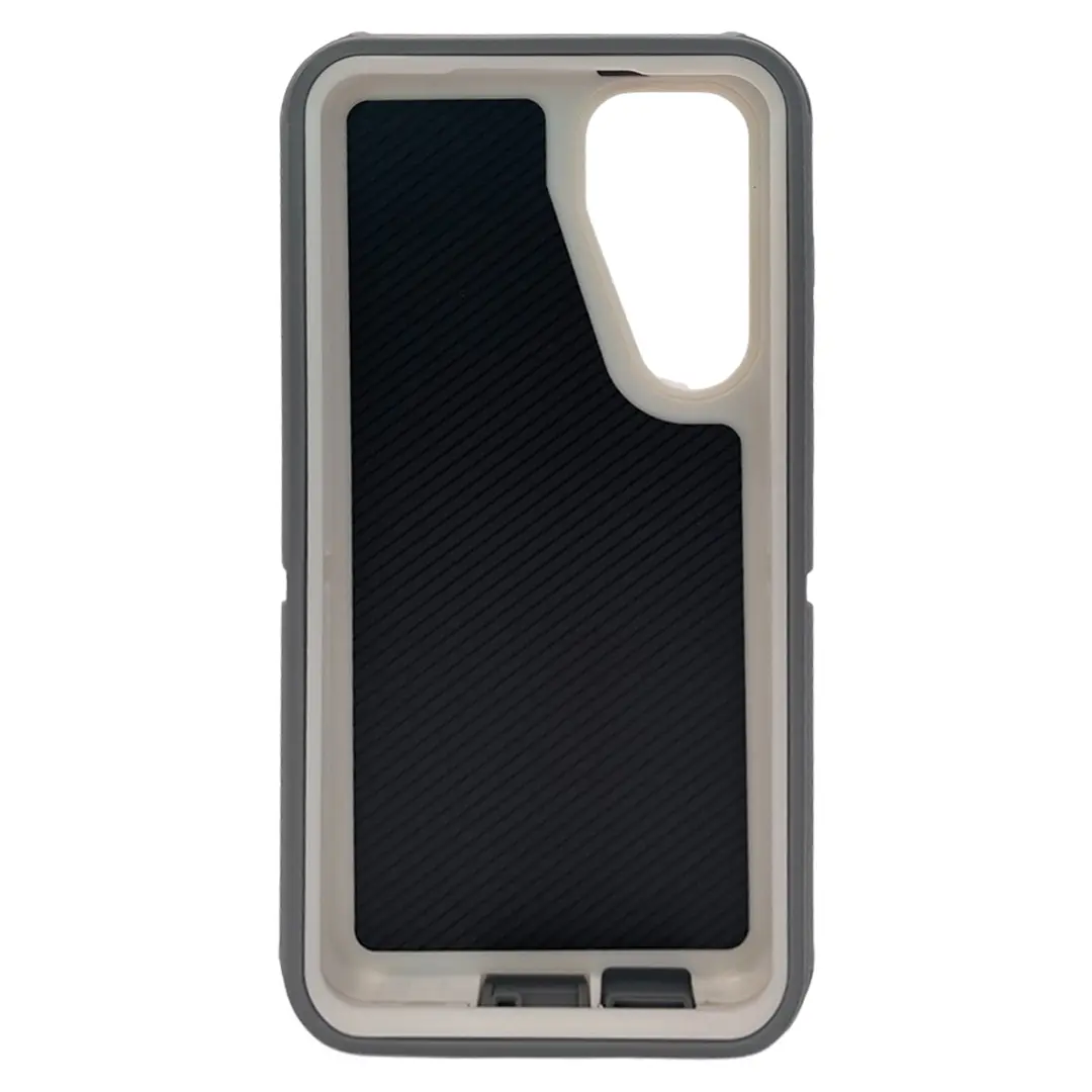 Samsung Galaxy S25/S24 Screen Case Gray White